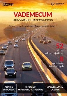 The cover of the book titled: Vademecum - utrzymanie i naprawa dróg