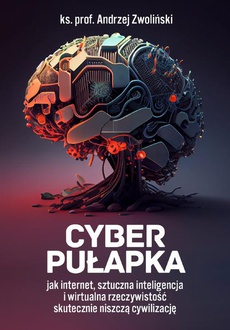 The cover of the book titled: Cyber pułapka