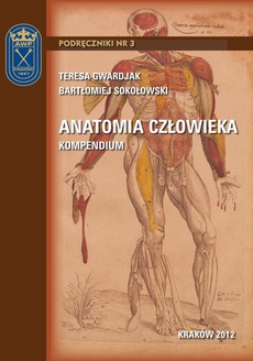 Обложка книги под заглавием:Anatomia człowieka - kompendium