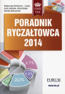 The cover of the book titled: Poradnik ryczałtowca 2014