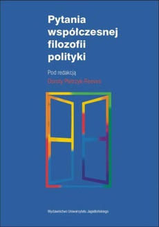 Обложка книги под заглавием:Pytania współczesnej filozofii polityki