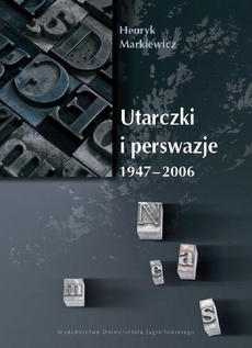 The cover of the book titled: Utarczki i perswazje