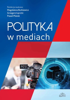 Обложка книги под заглавием:Polityka w mediach