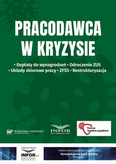 The cover of the book titled: Pracodawca w kryzysie