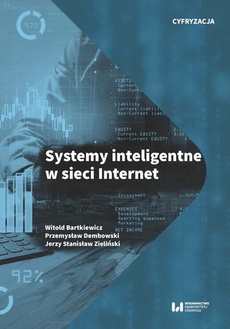 The cover of the book titled: Systemy inteligentne w sieci Internet