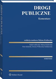 Обложка книги под заглавием:Drogi publiczne. Komentarz