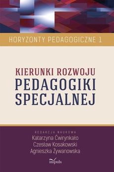 The cover of the book titled: Kierunki rozwoju pedagogiki specjalnej