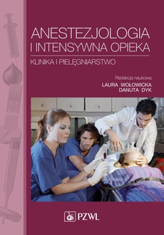 Обложка книги под заглавием:Anestezjologia i intensywna opieka