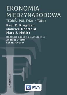 The cover of the book titled: Ekonomia międzynarodowa. Tom 2