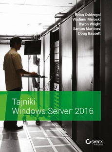 The cover of the book titled: Tajniki Windows Server 2016