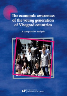 Обложка книги под заглавием:The economic awareness of the young generation of Visegrad countries. A comparative analysis