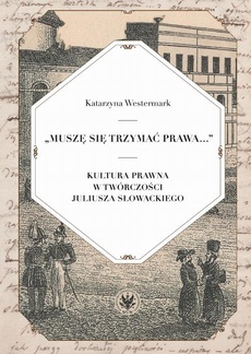 The cover of the book titled: Muszę się trzymać prawa...