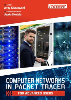 The cover of the book titled: Computer Networks in Packet Tracer for advanced users
