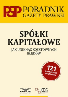 The cover of the book titled: Spółki kapitałowe Jak uniknąć kosztownych błędów