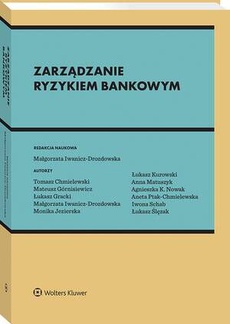 The cover of the book titled: Zarządzanie ryzykiem bankowym