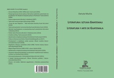 Обкладинка книги з назвою:Literatura i sztuka Gwatemali. Literatura y arte de Guatemala.