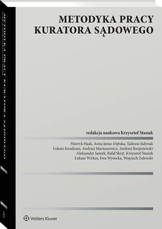 Okładka książki o tytule: Metodyka pracy kuratora sądowego