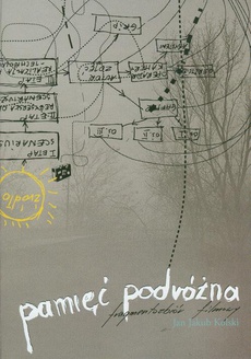 The cover of the book titled: Pamięć podróżna. Fragmentozbiór filmowy