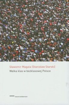 Обложка книги под заглавием:Walka klas w bezklasowej Polsce