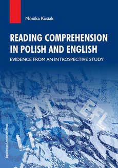 The cover of the book titled: Reading Comprehension in Polish and English