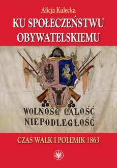 The cover of the book titled: Ku społeczeństwu obywatelskiemu