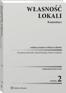 The cover of the book titled: Własność lokali. Komentarz