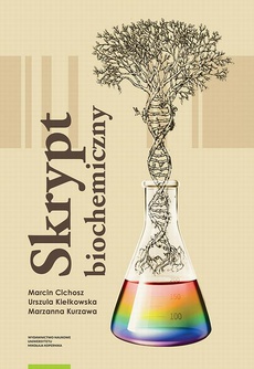 The cover of the book titled: Skrypt biochemiczny