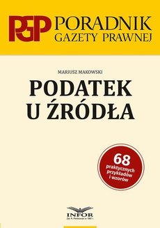 The cover of the book titled: Podatek u źródła