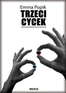 Обложка книги под заглавием:Trzeci cycek