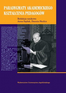 The cover of the book titled: Paradygmaty akademickiego kształcenia pedagogów
