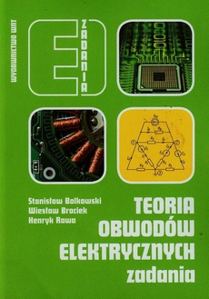 The cover of the book titled: Teoria obwodów elektrycznych Zadania