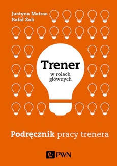 The cover of the book titled: Trener w rolach głównych