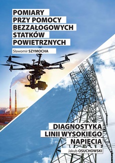 The cover of the book titled: Pomiary przy pomocy bezzałogowych statków powietrznych