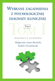The cover of the book titled: Wybrane zagadnienia z psychologicznej diagnozy klinicznej