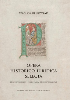 The cover of the book titled: Opera historico-iuridica selecta