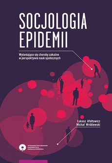 The cover of the book titled: Socjologia epidemii