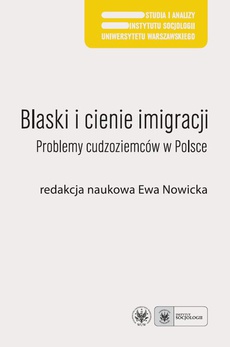 Обложка книги под заглавием:Blaski i cienie imigracji