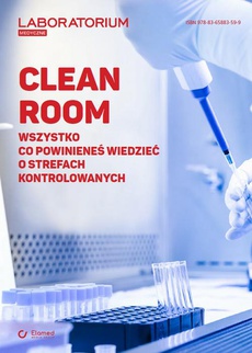 The cover of the book titled: Clean room. Wszystko co powinieneś wiedzieć o strefach kontrolowanych