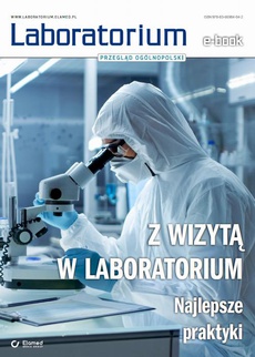 The cover of the book titled: Z wizytą w laboratorium – najlepsze praktyki
