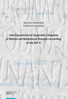 Обкладинка книги з назвою:Latin Equivalents for Diagnostic Categories of Mental and Behavioural Disorders According to the ICD-11