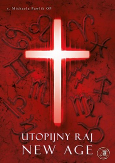 The cover of the book titled: Utopijny raj New Age