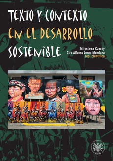 The cover of the book titled: Texto y contexto en el desarrollo sostenible