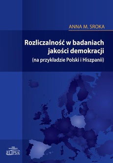 The cover of the book titled: Rozliczalność w badaniach jakości demokracji