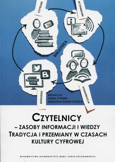 The cover of the book titled: Czytelnicy - zasoby informacji i wiedzy