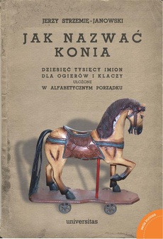 Обложка книги под заглавием:Jak nazwać konia.