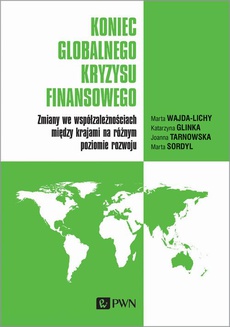 The cover of the book titled: Koniec globalnego kryzysu finansowego