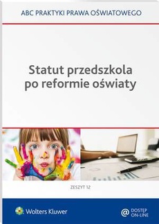 Обложка книги под заглавием:Statut przedszkola po reformie oświaty