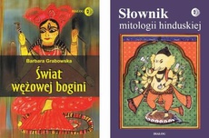 Okładka książki o tytule: ODCIENIE HINDUZIMU Pakiet - Słownik mitologii hinduskiej, Świat wężowej Bogini