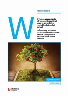 The cover of the book titled: Wybrane zagadnienia z frazeologii rosyjskiej wraz ze słownikiem rosyjskich jednostek stałych