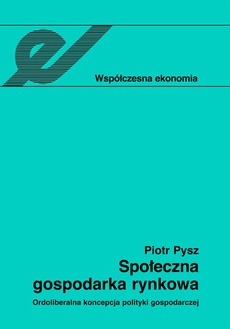 The cover of the book titled: Społeczna gospodarka rynkowa